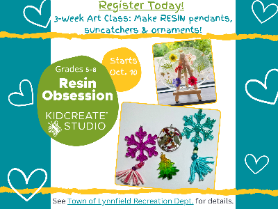 Lynnfield: Resin Obsession 3-Sessions